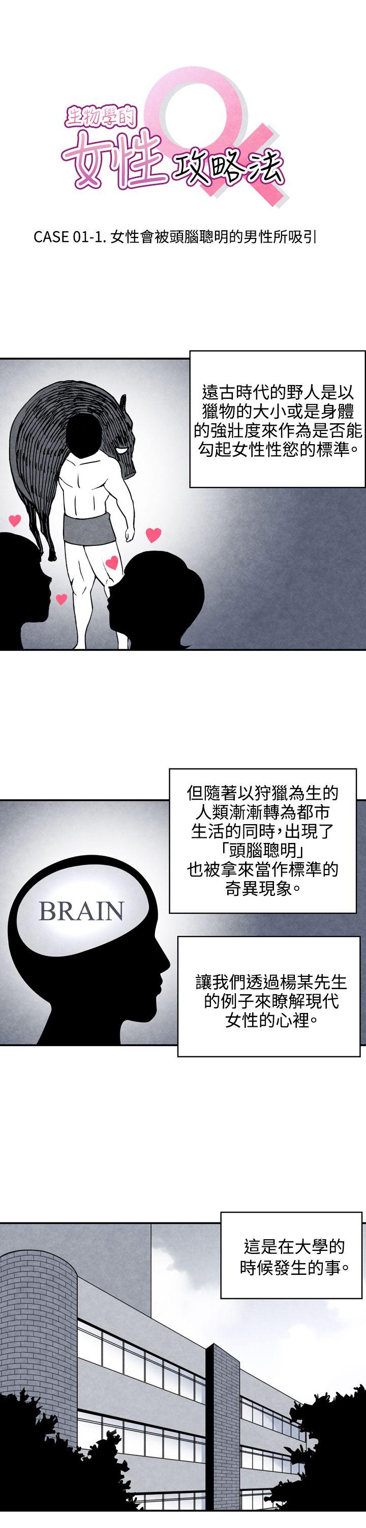 生物学的女性攻略法 01-1头脑聪明的男性 第1页