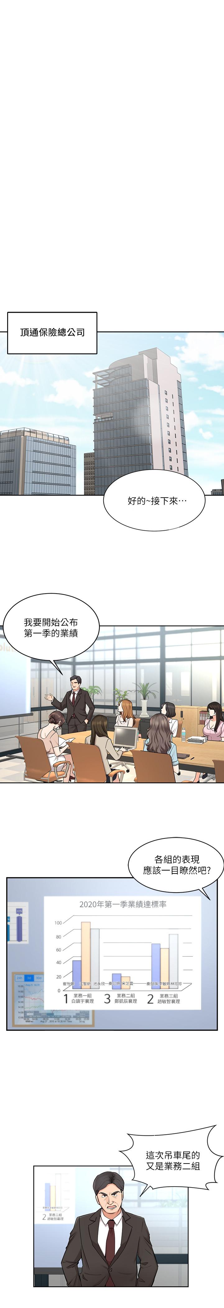 業績女王 第1話-業績女王拉保險的秘訣 第1页